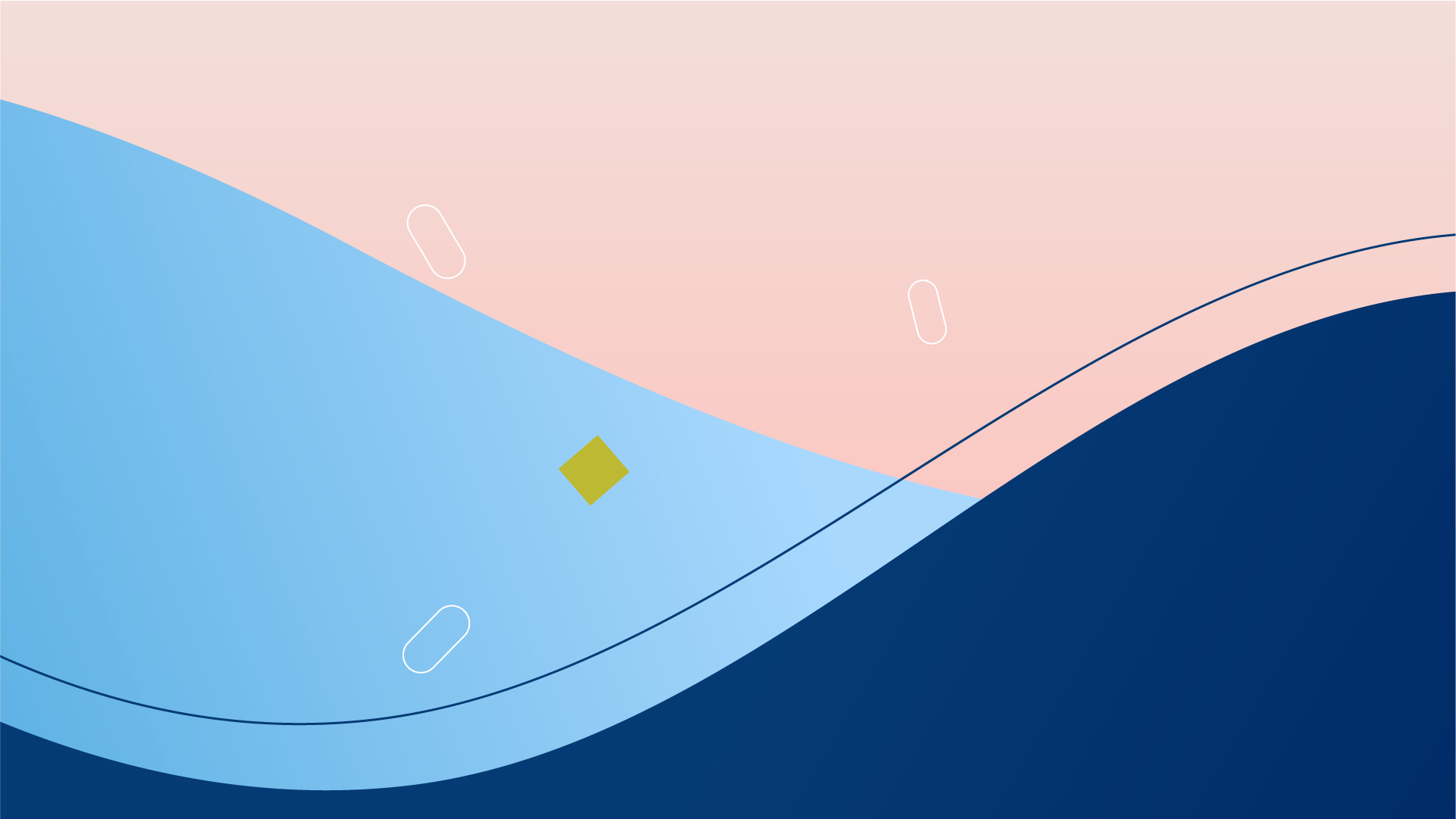 Abstract illustration of waves of color